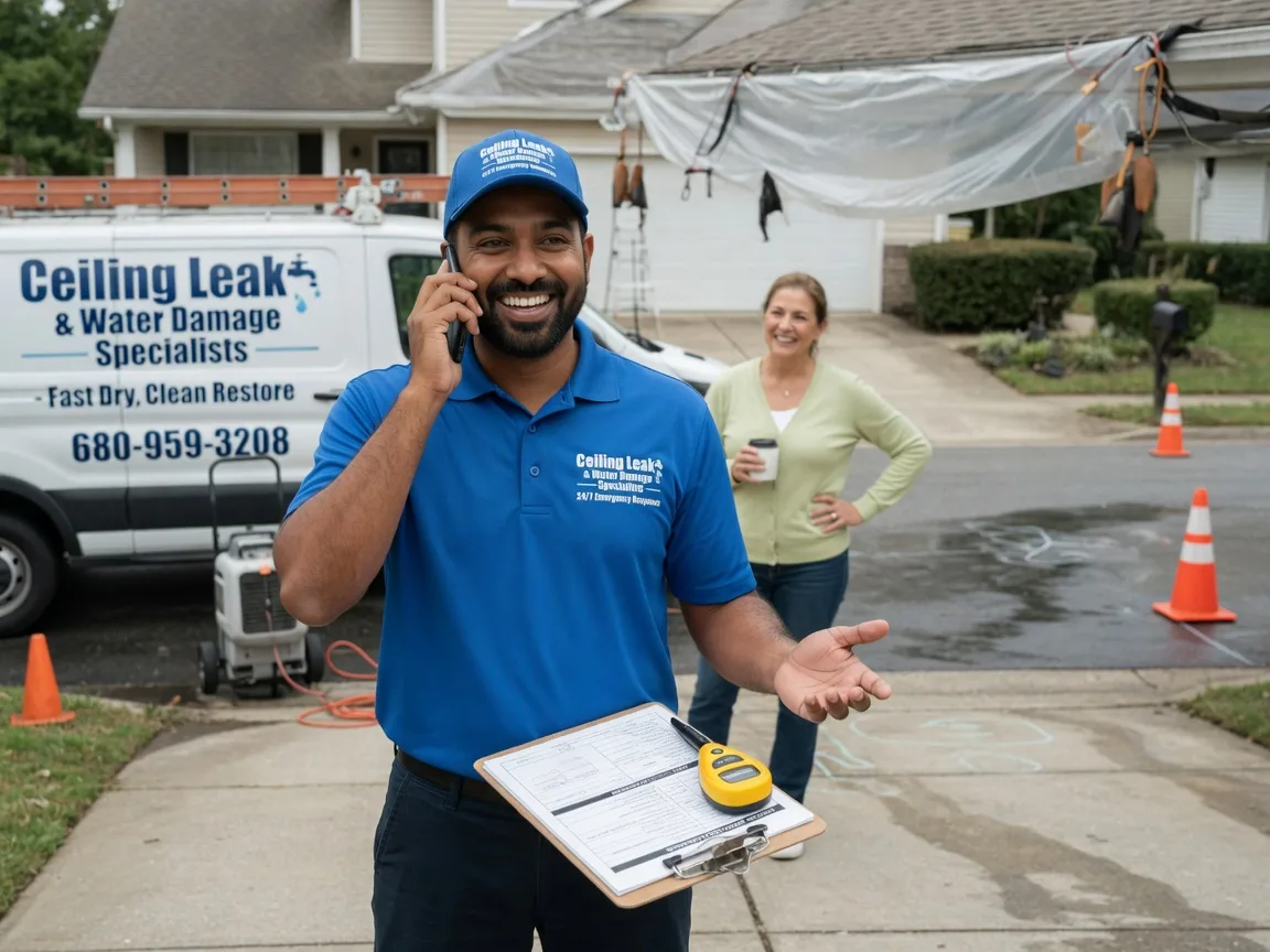 Ceiling Leak Cleanup New Hope, PA FAQs